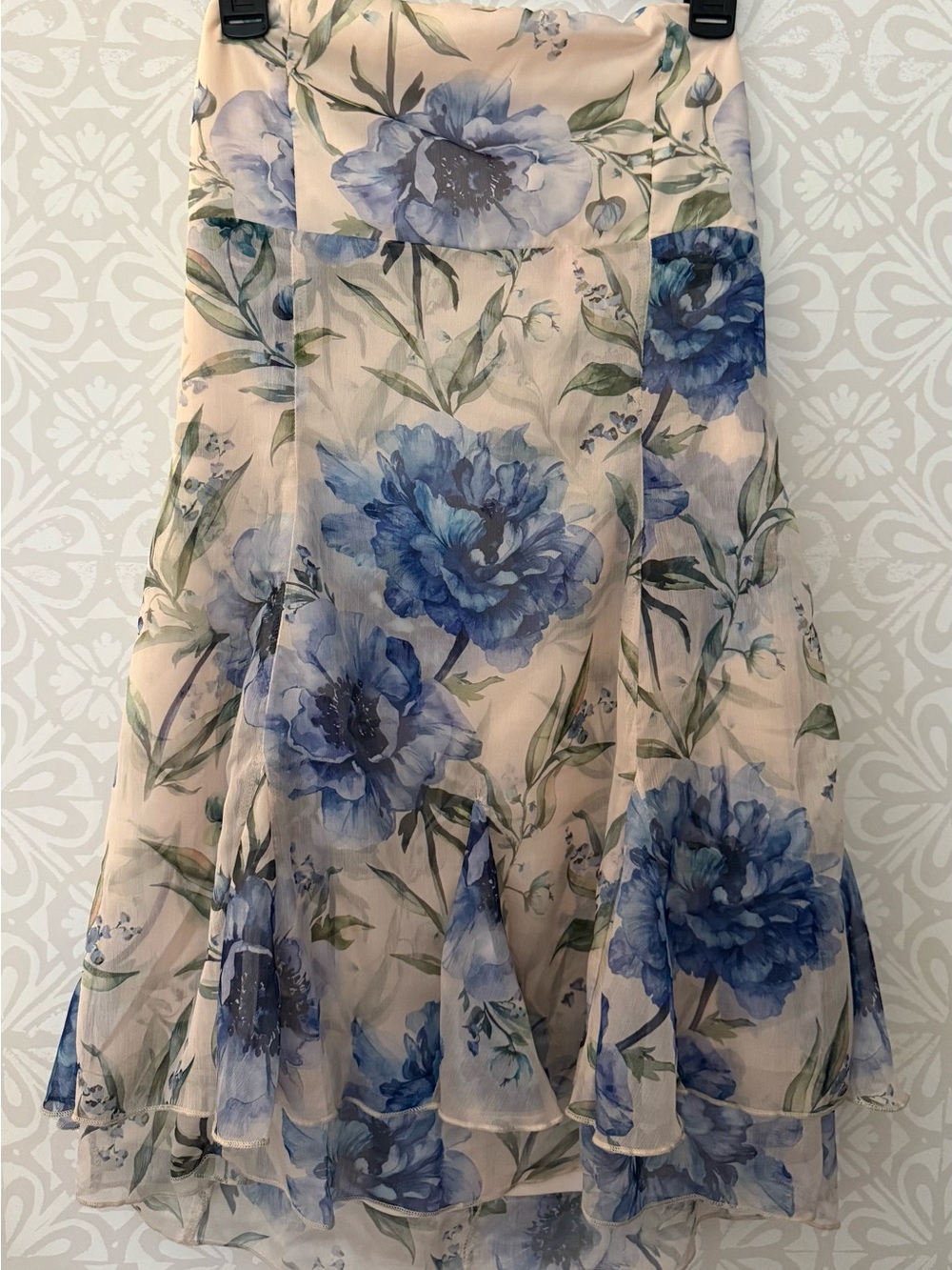 Lulus Bria Chiffon Ruffle Minidress - Size L - Brand New